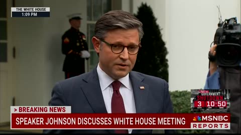 Speaker Johnson: "The first priority is our border."