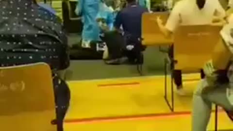 Immediate vaccine reaction!