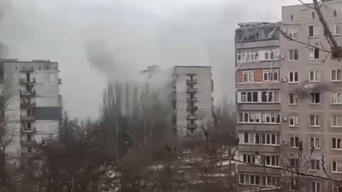 Azov battalion ATGM and Sniper positions hidden in civilian apartment buildings destroyed