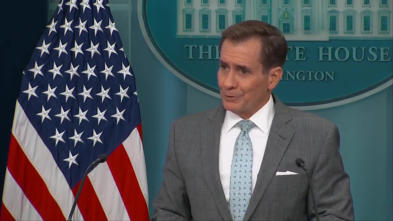 John Kirby says calling rise in migrant crime a "bloodbath" is a "grandiose bumper sticker"