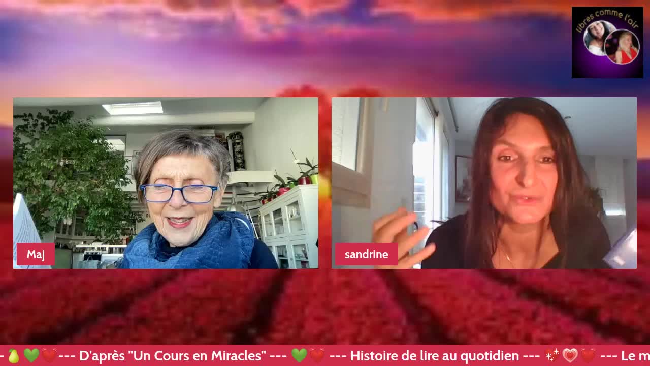 R-évolution canapé 22/11 "Comme un trésor" avec Sandrine Pertin & Maj