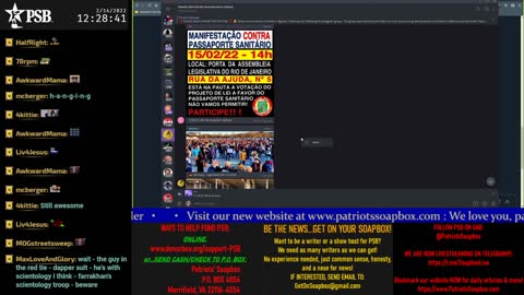 2022-02-14 00:00 EST - Salty Sundays: with Salty Crystal