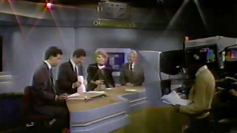 October 19, 1987 - WMAQ Chicago Headlines on Black Monday in Stock Market