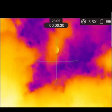 Can you see the moon with a Thermal Scope