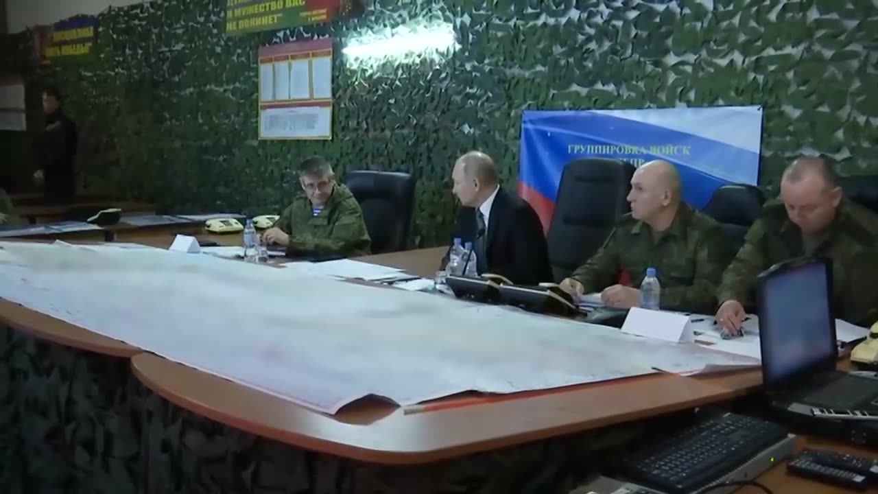 The President of Russia visited the headquarters of the Dnepr and Vostok groups forces