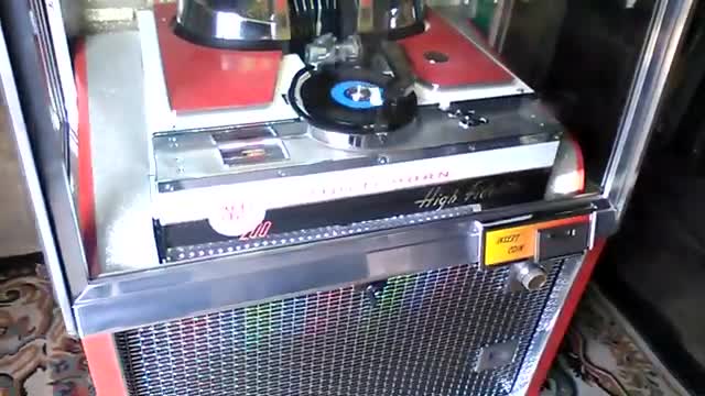 Jukebox AMI Rowe G200 USA 1956 Full Restoration