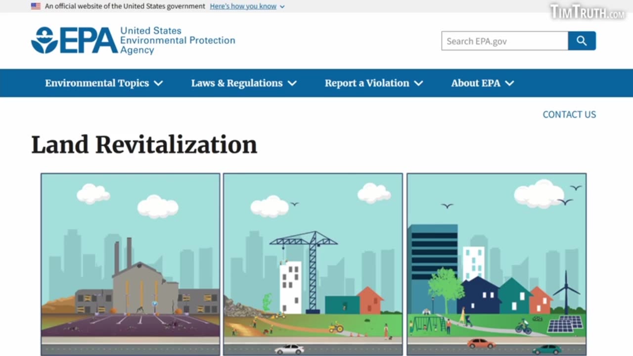 LAND GRAB: Govt Seizes Contaminated Property If Owners Can't Pay EPA Clean Up Extortion Fees!