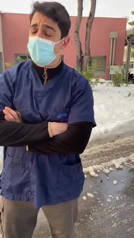 Δήλωση νοσηλευτή στο Σωτηρία για τις συνθήκες στο νοσοκομείο λόγω κακοκαιρίας