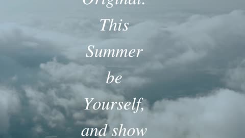 Be Original