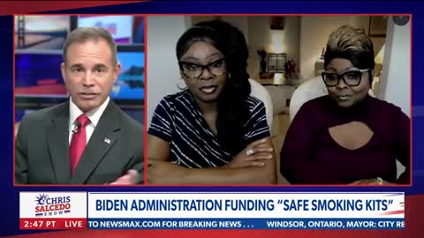 "It seems like what the Biden regime is trying to do is they're trying to bring [crack] back."