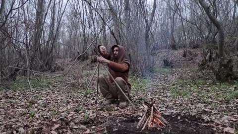Live 70 days in forest,forest life