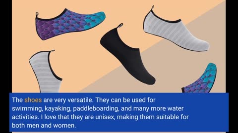 Honest Reviews: YALOX Water Shoes Women's Men's Outdoor Beach Swimming Aqua Socks Quick-Dry Bar...