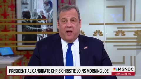 Chris Christie- Anyone who thinks I'm getting out of this race, they're crazy