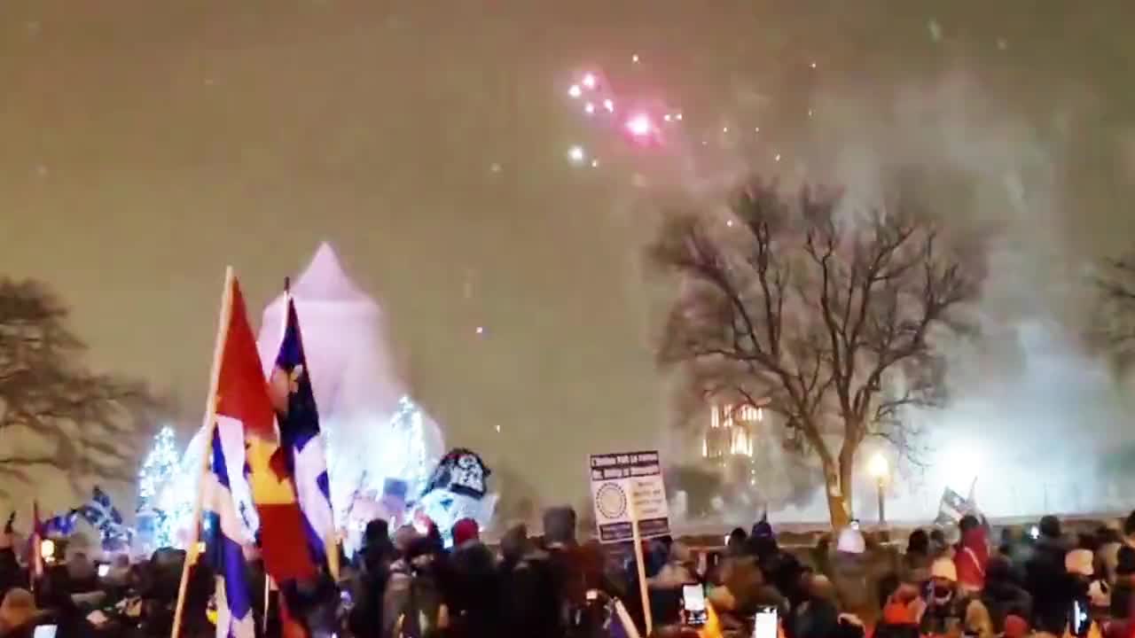 Freedom Convoy in Quebec, Canada 🇨🇦