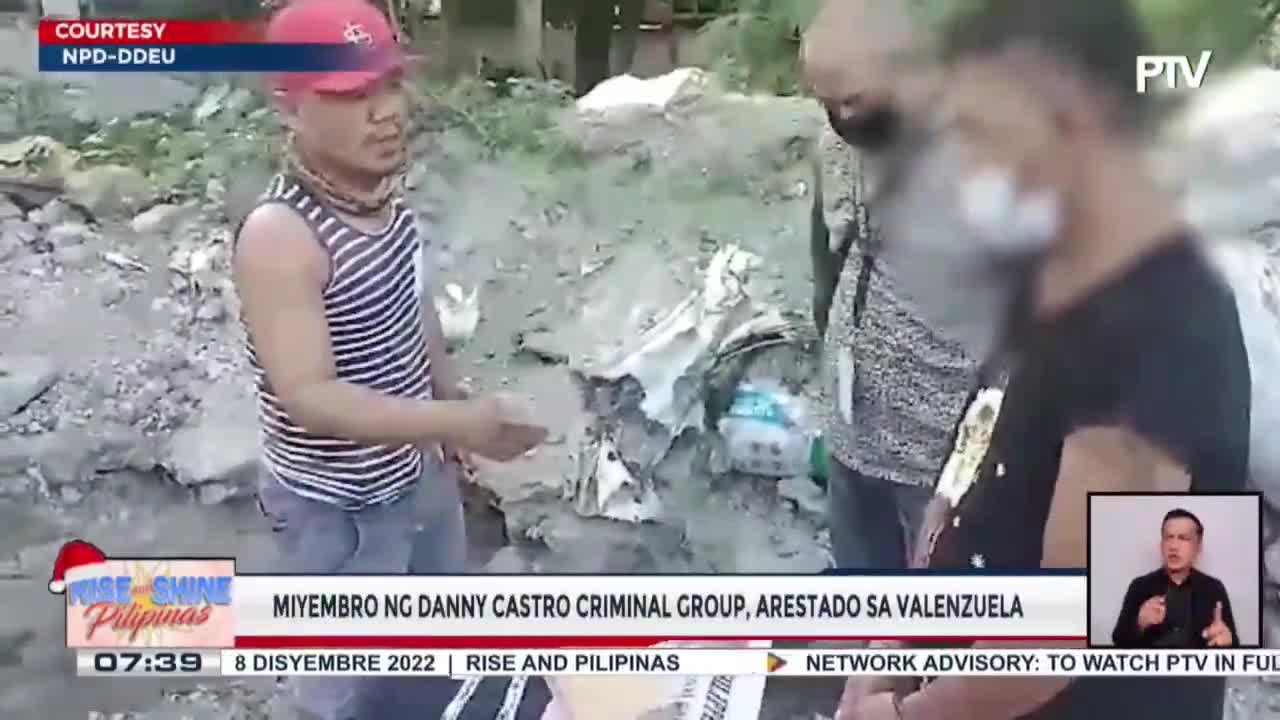 Miyembro ng Danny Castro Criminal Group, arestado sa Valenzuela