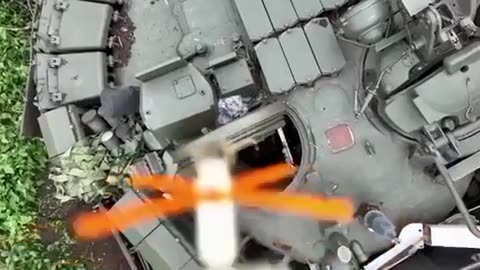 Another Perfect Drop into Tank Hatch