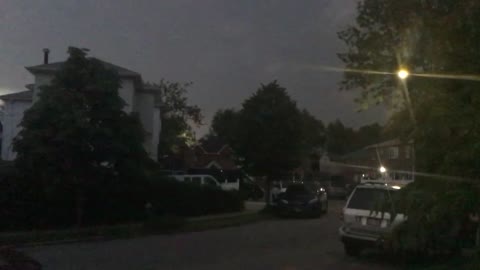 Lightning strike