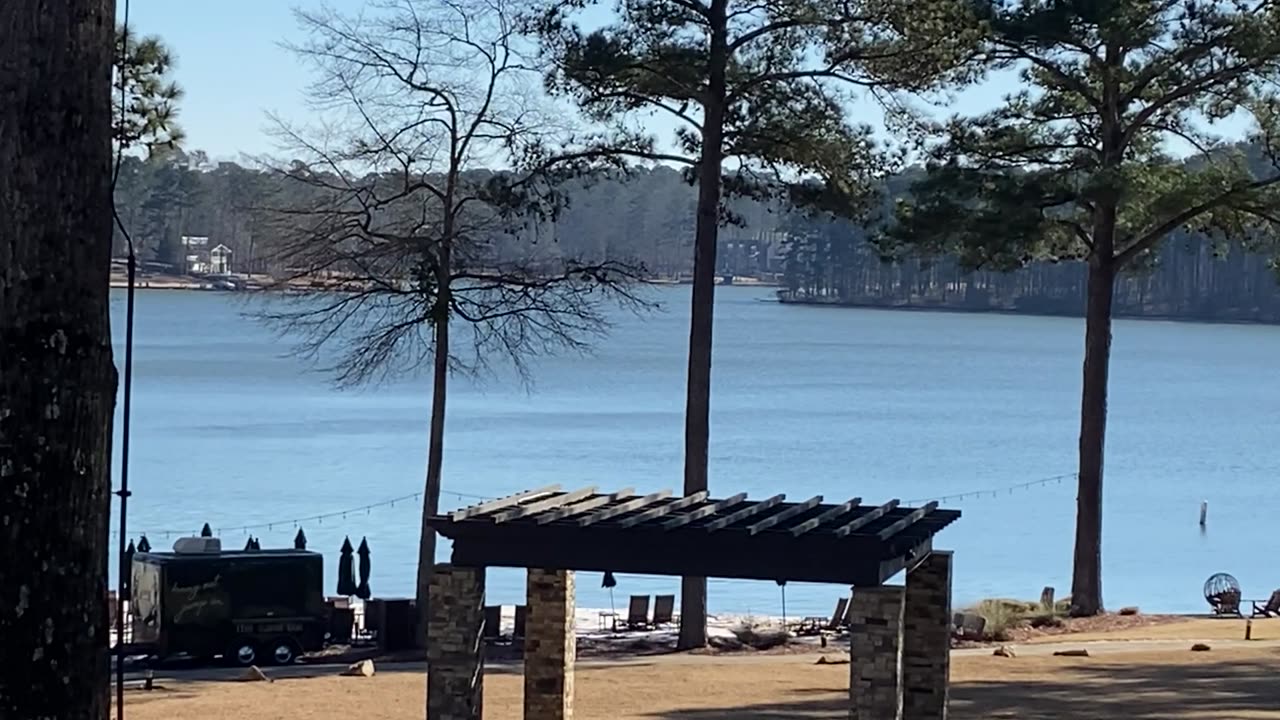 Walkie Talkie Time with Sgt. T.J. - Check out this BEAUTIFUL lake. Amazing!!