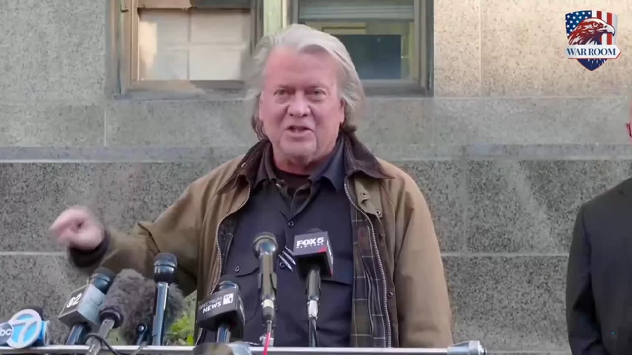 Steve Bannon Press Conference Nov 12, 2024