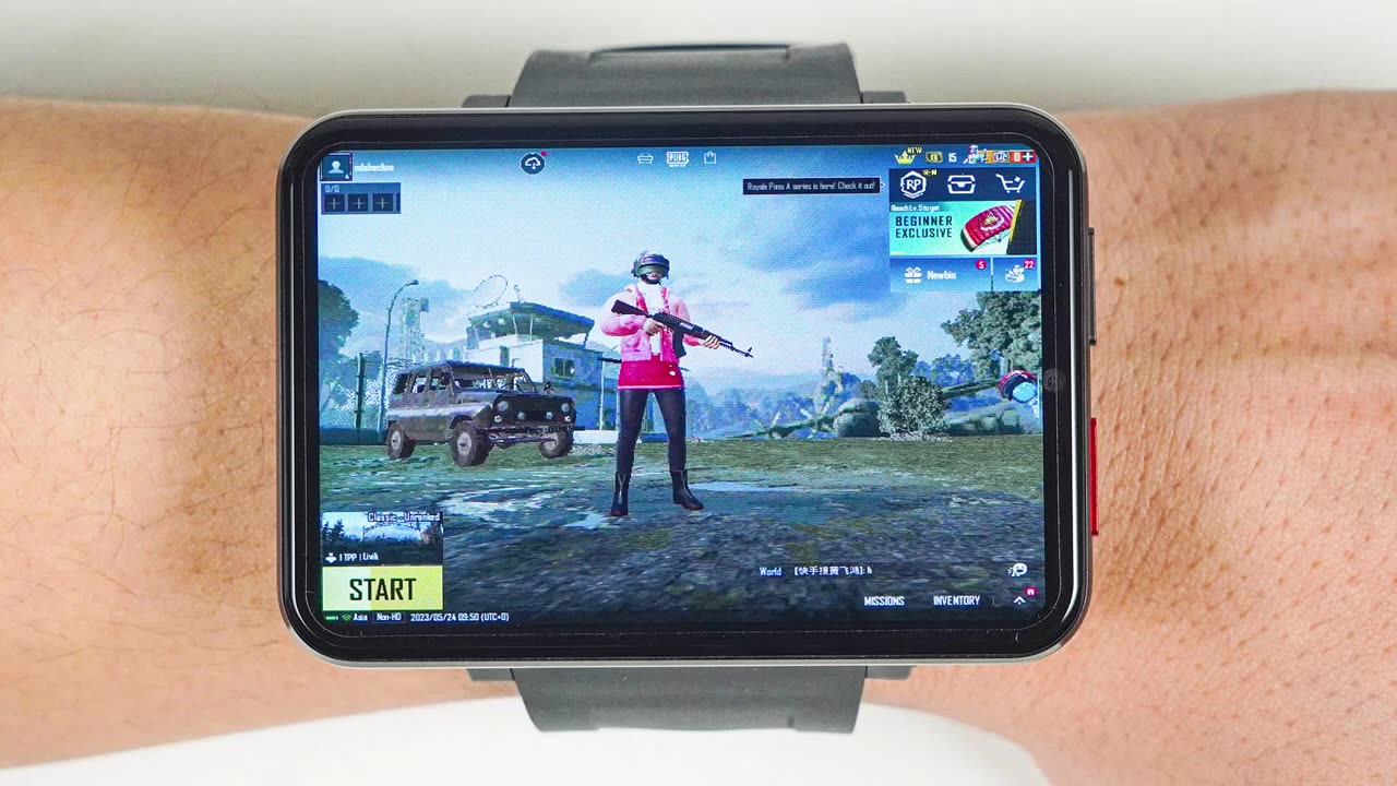 PUBG On your Android Smart Watch.