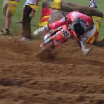 Jeffrey Saathoff takes a tumble at Spring a Ding 2024