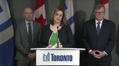 TORONTO's DEPUTY MAYOR SPEAKS AHEAD OF EXECUTIVE MEETING