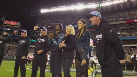 Jill Biden Booed at Eagles Game When Shown on Jumbotron