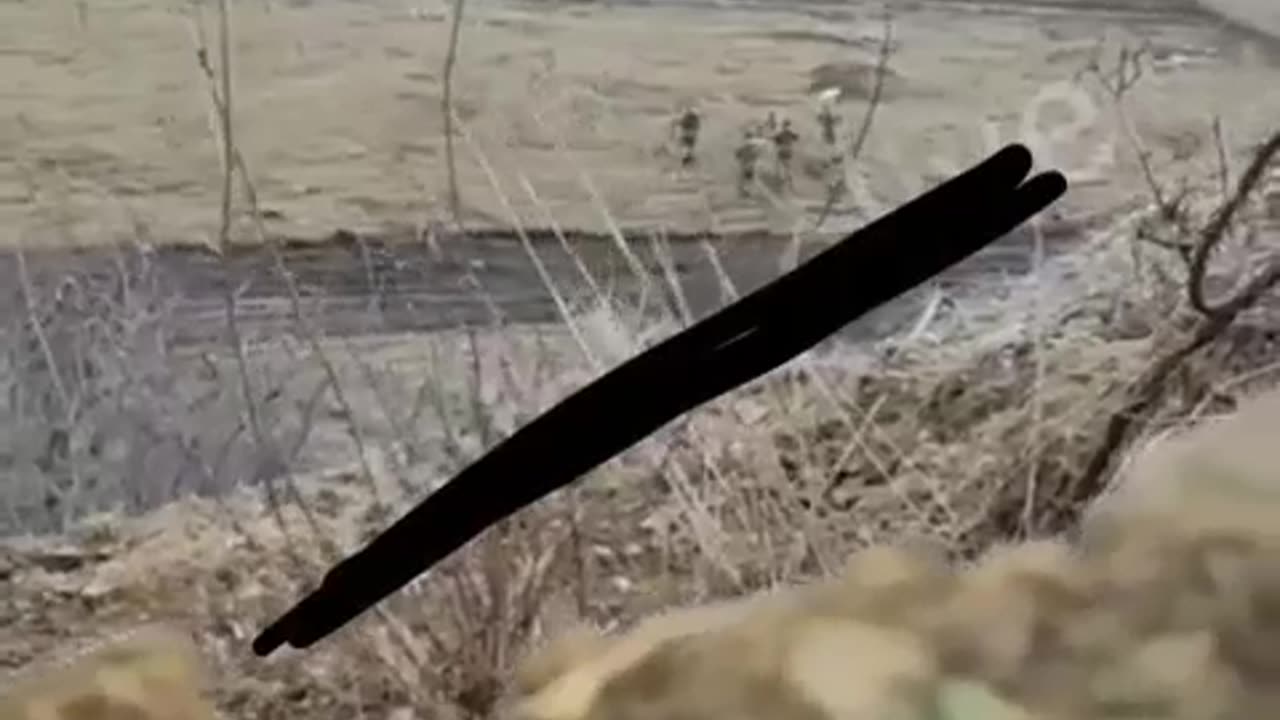 UKRAINIANS trying to surrender but got shot by own.