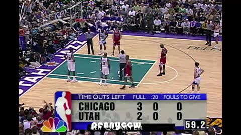 NBA GREATEST GAME - MJ bulls vs jazz