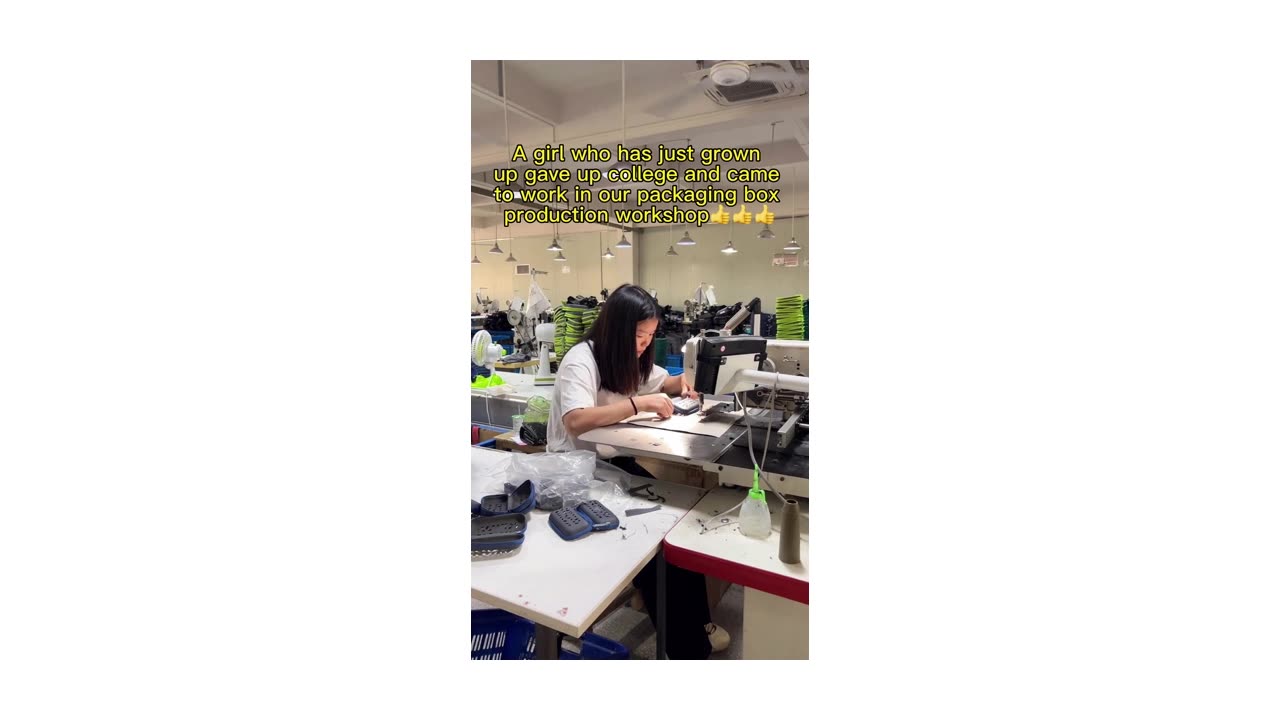 Girls who just turned 18 gave up college to work in our factories