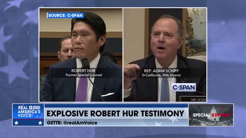 Explosive Robert Hur Testimony