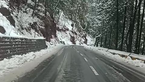 Snow in murree