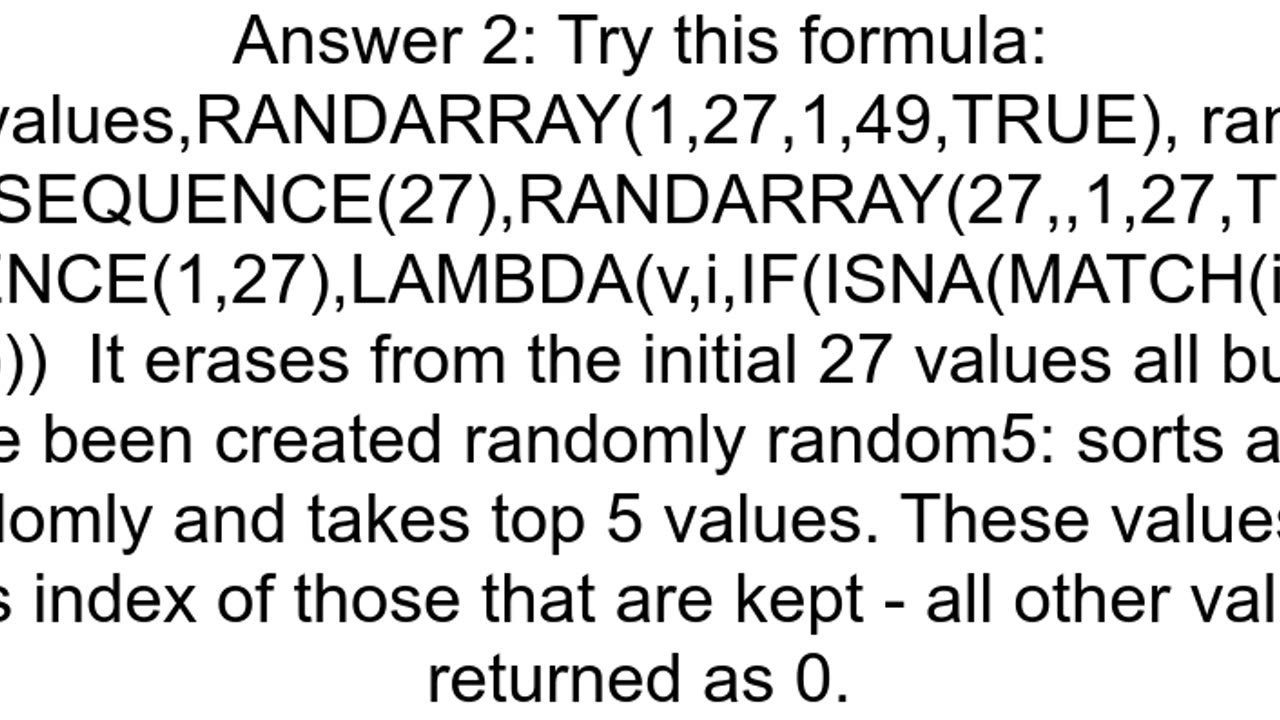 Placing randomly generated numbers into random positions in a row range