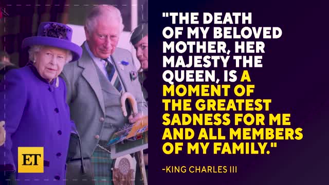 Prince Charles Becomes King and Addresses Mother's Death