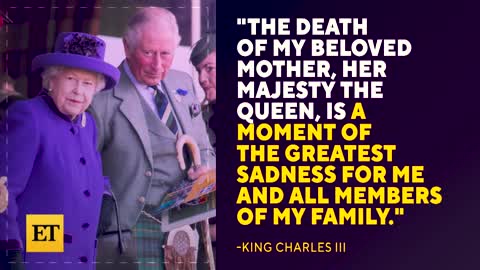 Prince Charles Becomes King and Addresses Mother's Death