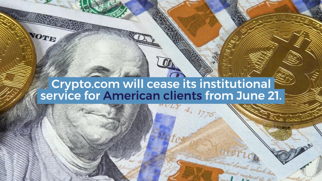 Crypto.com Ends Institutional Operations in the US