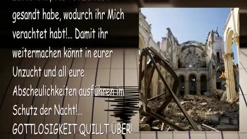 2 Tage vor dem Beben in Haiti... Die Welt wird geschüttelt werden 🎺 Die Trompete Gottes