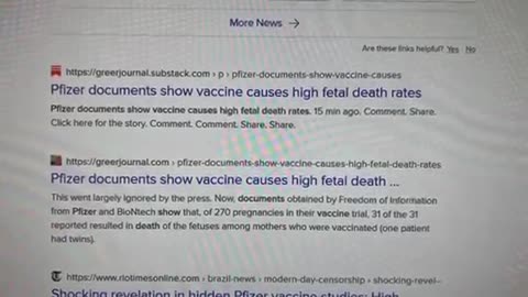 I bust Google for blocking searche sof my Pfizer vaccine safety story