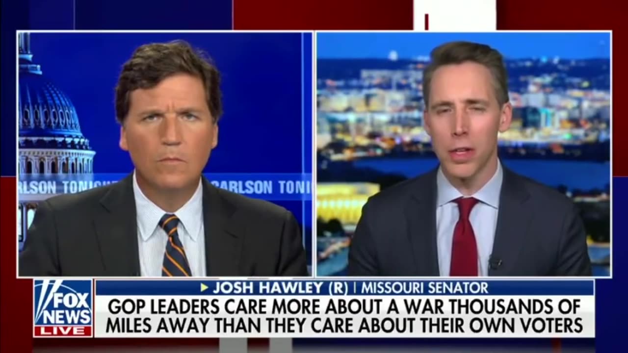 Josh Hawley Delivers Major Message About Ukraine