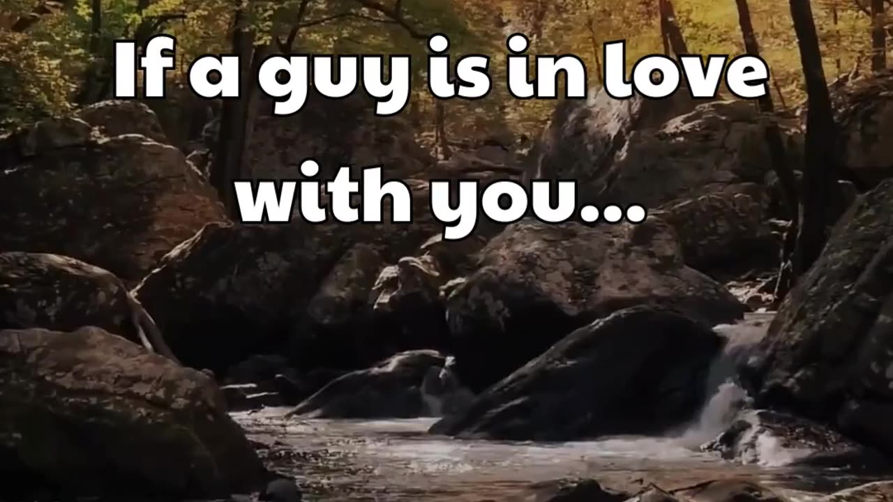 If a guy is in love with you... #shorts #psychologyfacts #subscribe