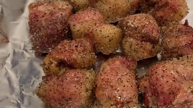 Pork Belly Burnt Ends ASMR