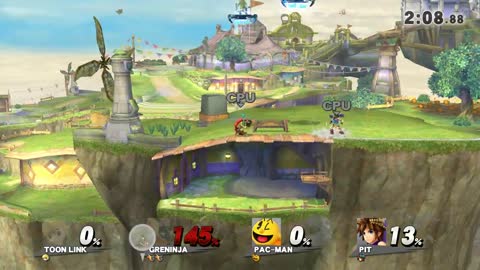 Super Smash Bros 4 Wii U Battle12