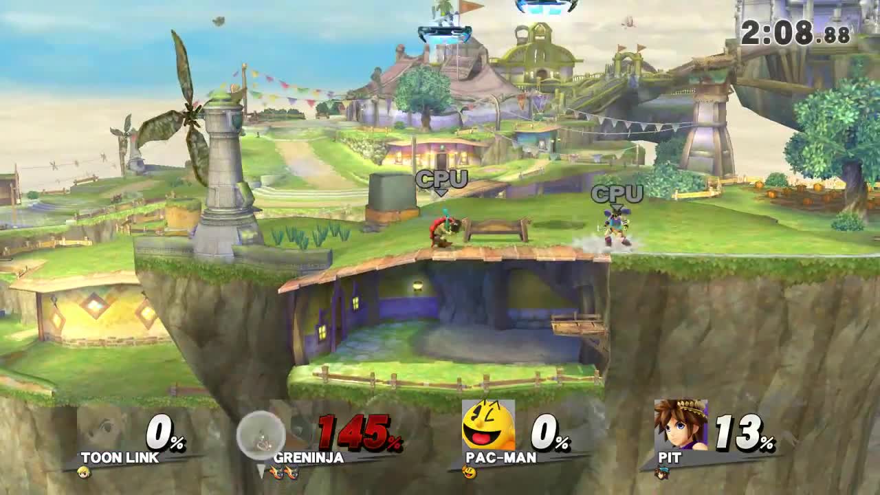 Super Smash Bros 4 Wii U Battle12