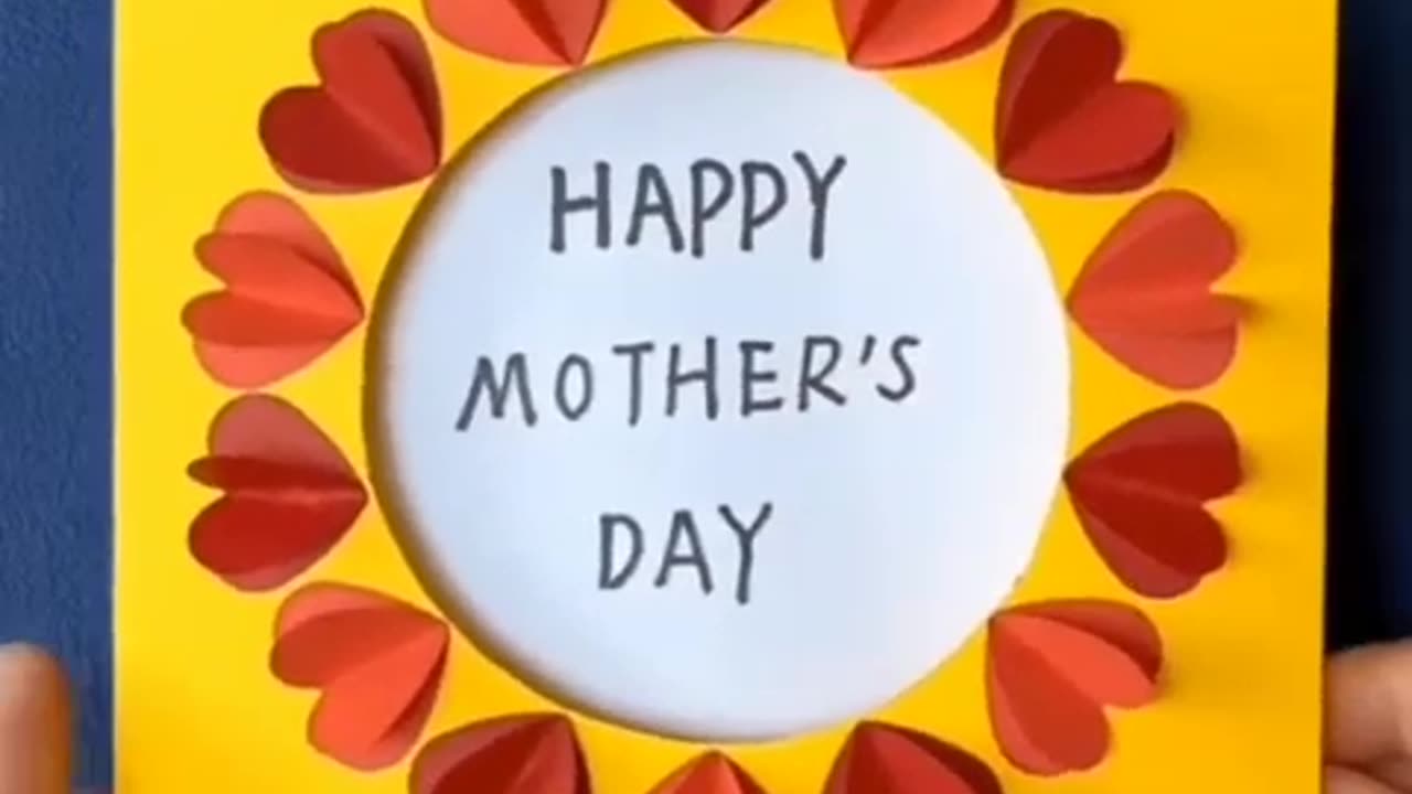 How To Make Paper Card For Your Mother | Happy Mother day Card