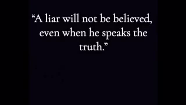 A Liar’ Truth.