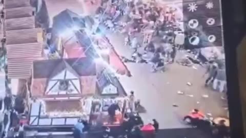 🇩🇪🙏 Terrorist attack in Germany: car drives into crowd at Christmas market in