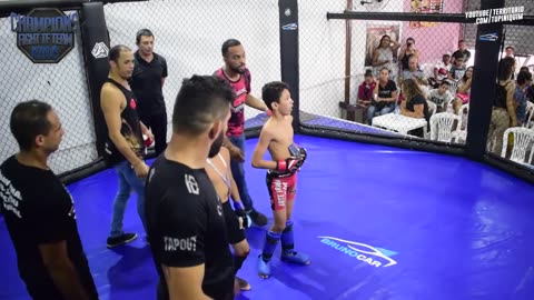 MMA kids fight