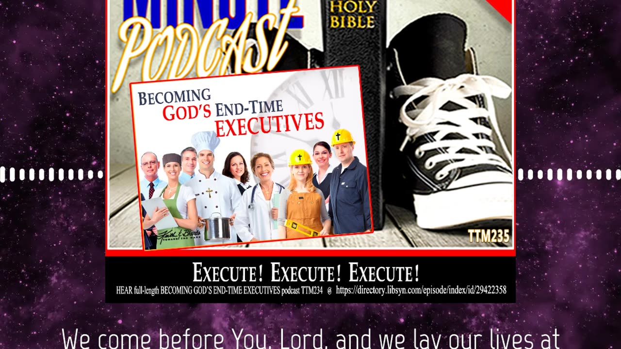 Toward The Mark Minute "Execute Execute Execute" from podcast TTM234