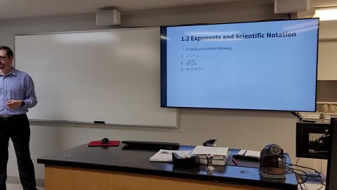 College Algebra January 17