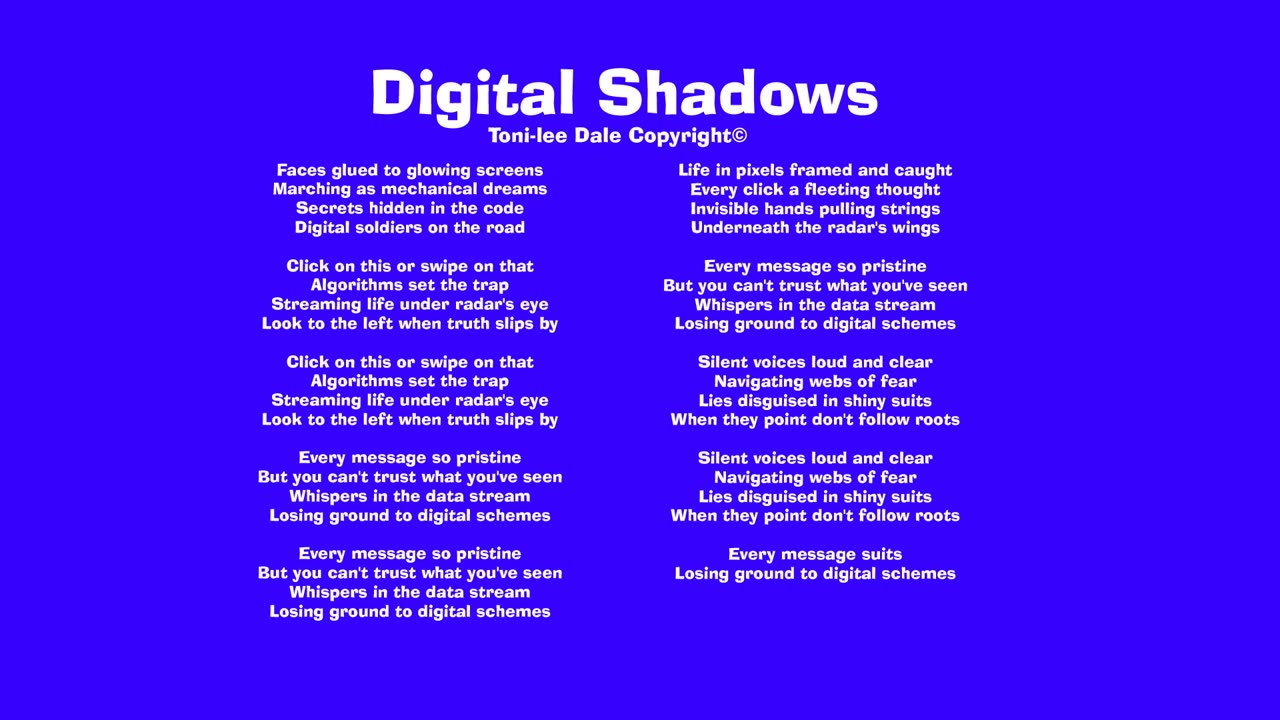 Digital ShadowsSong